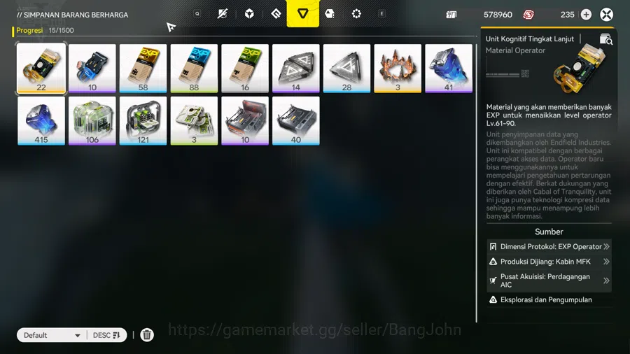Arknights: Endfield Accounts ASIA | Level 30 | 1 Limit+1 Sign | Tang Tang Sign, Last Rite Sign, Ardelia, Leefeng, Ember 8