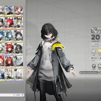 Arknights: Endfield Accounts Asia|LV 60|10 SSR (5 Limited)+17 (*6 Weapn)|[Zhuang