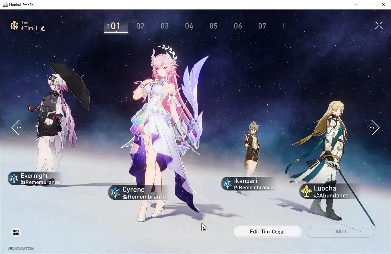 Honkai Star Rail Accounts ASIA | TL 44 | Sterter Evernight, Cyrene, Sprakle, image 9
