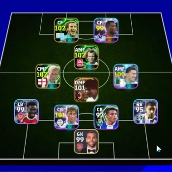 eFootball Accounts High-End Android|Power 2995|Big Time Frank Rijkaard|3 Epic Diego Forlan,Uli Hoeneb,Paul Scholes|7 Show