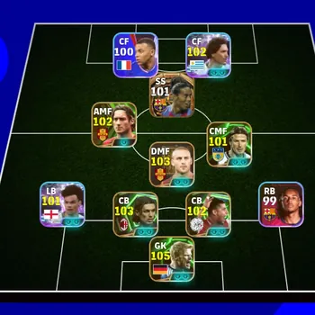 eFootball Accounts Others OLD ACCOUNT | BIGTIME RONALDINHO x LEGEND DE ROSSI x MALDINI x TOTTI,READY TO PLAY,CHEAPEST