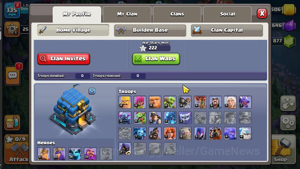 Clash of Clans Accounts TH 12 - BH 7|LV 110|HH 6|BK 57,AQ 63,GW 33,MP 36,R image 1