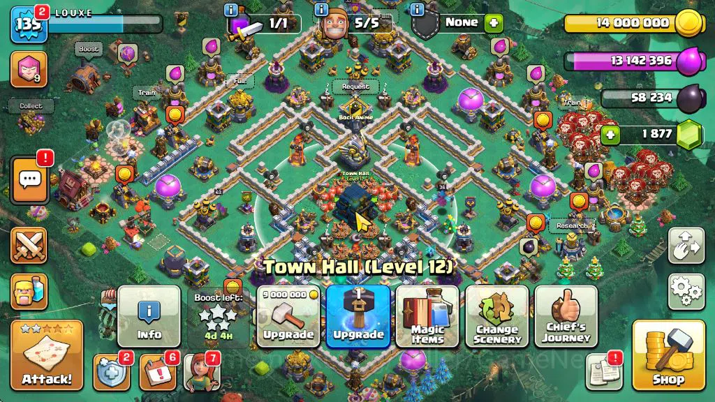 Clash of Clans Accounts TH 12 - BH 7|LV 110|HH 6|BK 57,AQ 63,GW 33,MP 36,R image 2