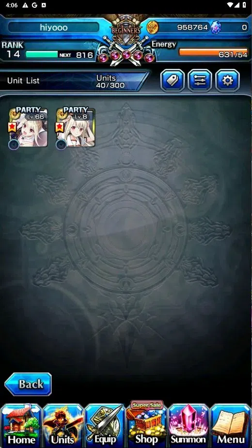 Grand Summoners Accounts End-Game Global | Rank 14 | 2 Ascend (Iris L66, Iris L8) | 2 True Weapons | GC Pass 27 days 2