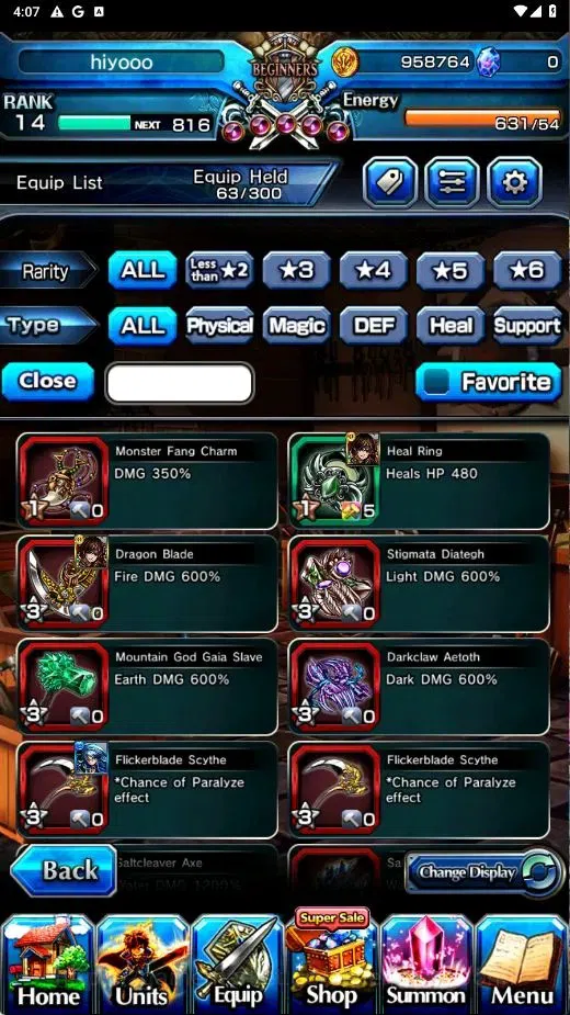 Grand Summoners Accounts End-Game Global | Rank 14 | 2 Ascend (Iris L66, Iris L8) | 2 True Weapons | GC Pass 27 days 5