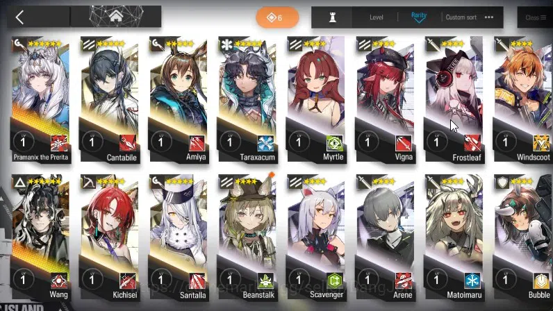Arknights Accounts Starter Global|Lv1|Fresh Starter 1 Limited (Wang,Pramanix the Prerita)|Story 0-1|AK017B 1