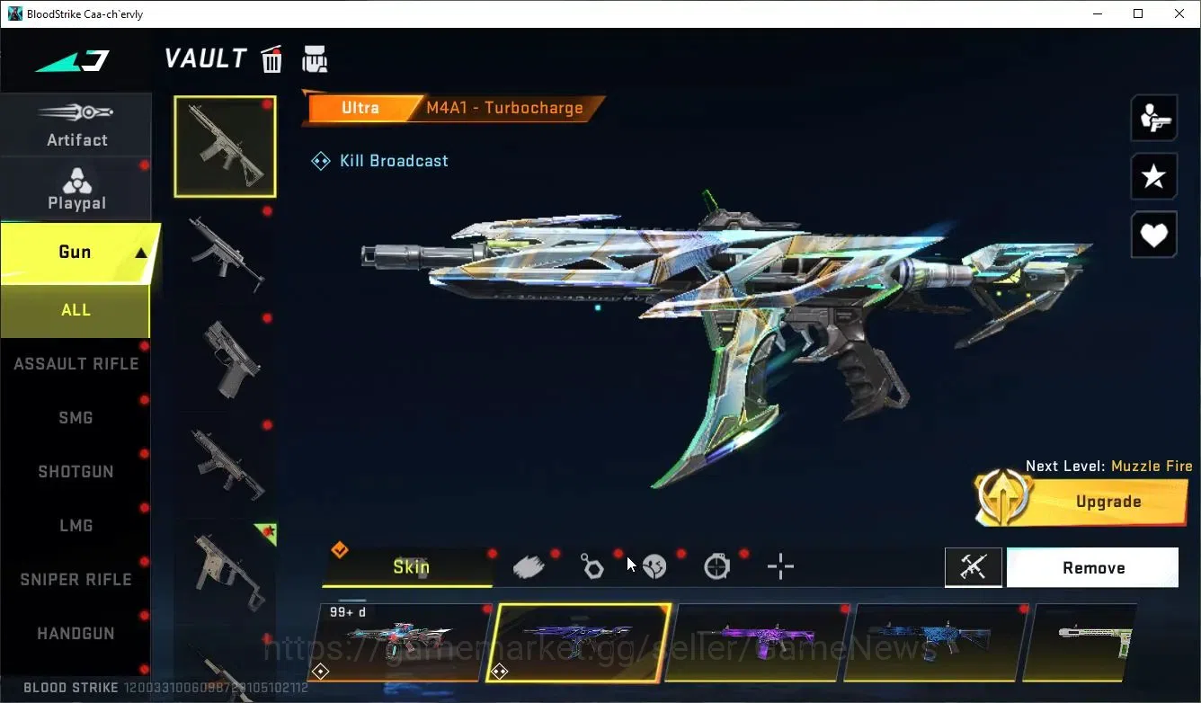 Blood Strike Accounts ASIA|Collab 7DS Karl98,QBZ95,EVA-SCAR+23 ULTRA[Kat image 15
