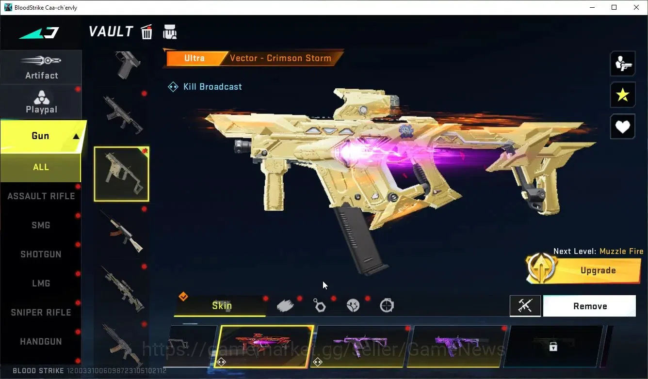 Blood Strike Accounts ASIA|Collab 7DS Karl98,QBZ95,EVA-SCAR+23 ULTRA[Kat image 18