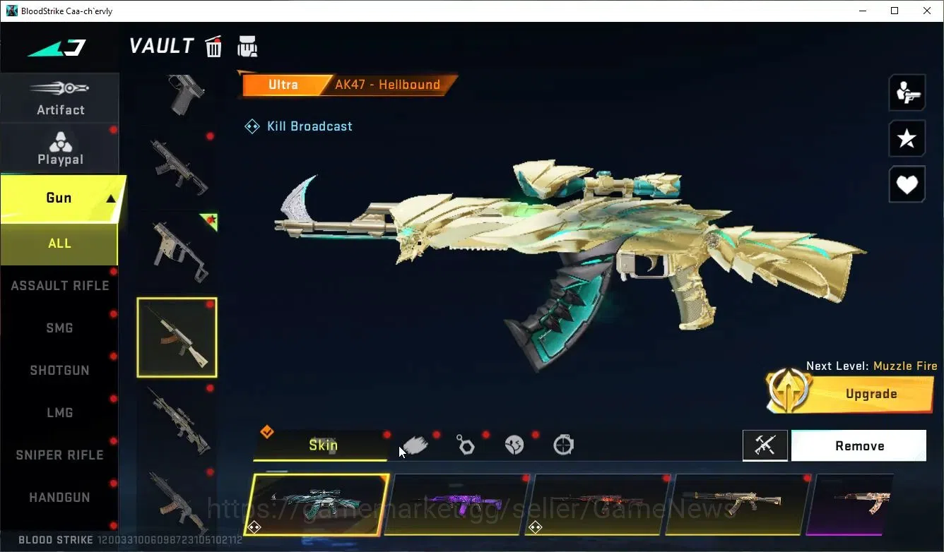 Blood Strike Accounts ASIA|Collab 7DS Karl98,QBZ95,EVA-SCAR+23 ULTRA[Kat image 19