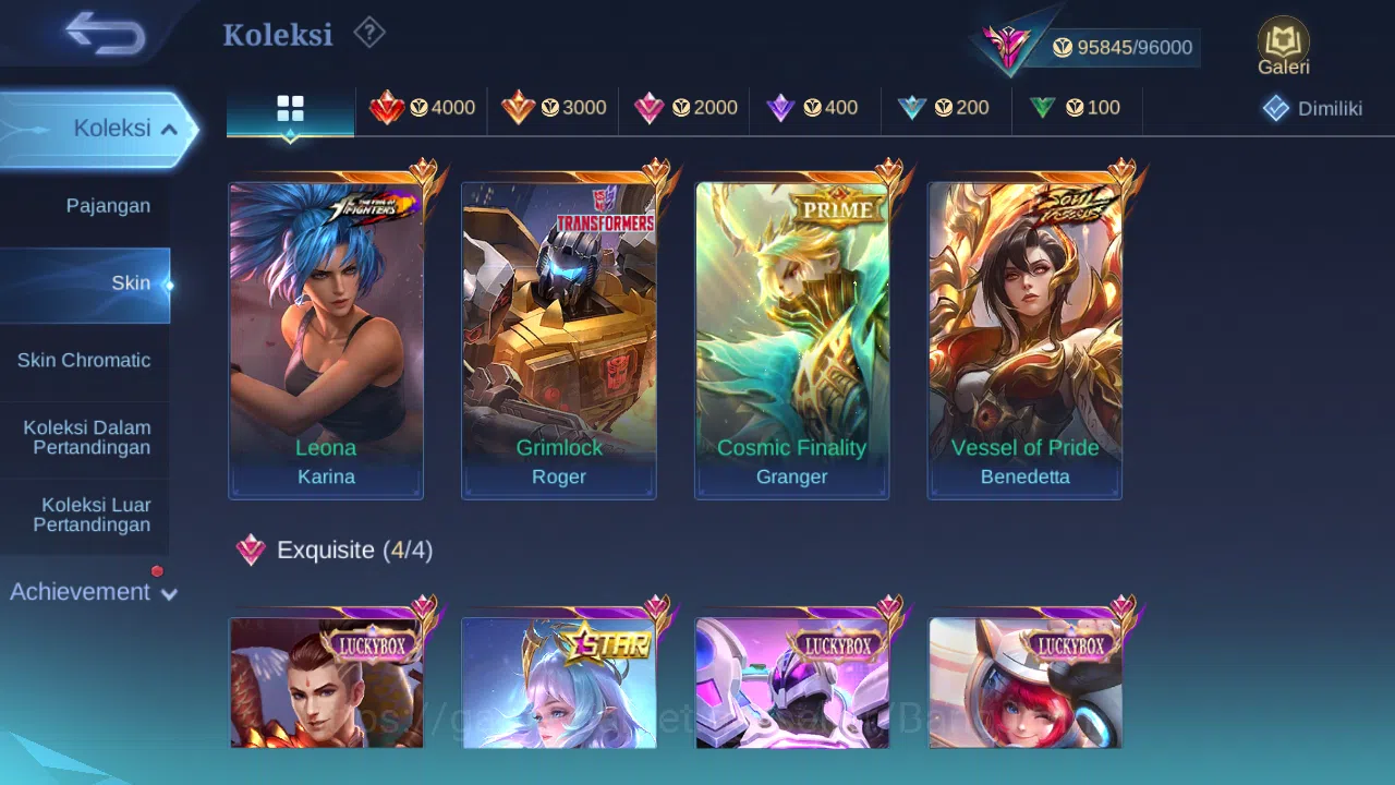 Mobile Legends: Bang Bang Accounts Hero 131 Skin 374 | Legend Johnson | Vessel Benede image 3