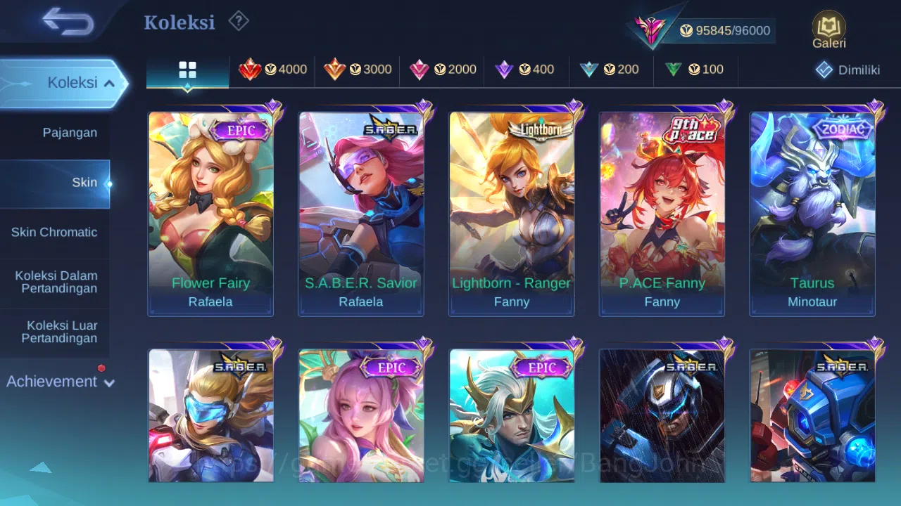 Mobile Legends: Bang Bang Accounts Hero 131 Skin 374 | Legend Johnson | Vessel Benede image 6