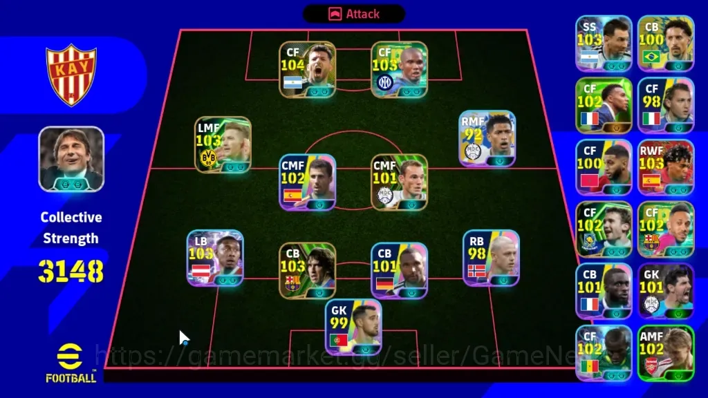 Transparency Android Buy eFootball Accounts - Android | Power 3148 | 7 Epic Carles Puyol ...