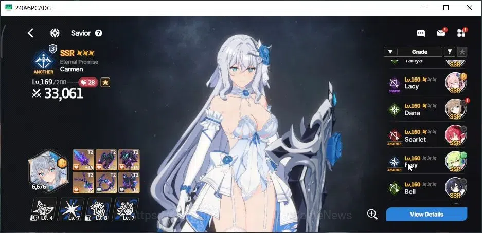 StarSavior Accounts Global|Lv 77|26 SSR[(Carmen,Rosaria,Haydee)+Max LB image 2
