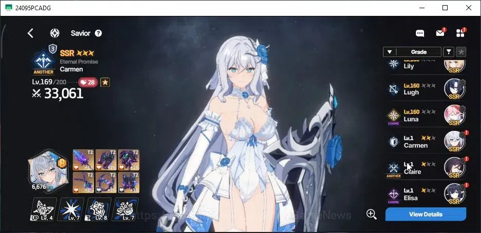 StarSavior Accounts Global|Lv 77|26 SSR[(Carmen,Rosaria,Haydee)+Max LB image 3