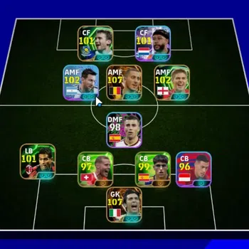 eFootball Accounts Legends & Iconic Players Android|Big Time(Gianluigi Buffon,Eden Hazard),Epic Steven