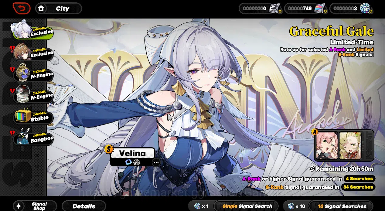 Zenless Zone Zero Accounts Others ASIA|IK 24 S1 CH1||1 Limited [Velina Airgid + Sign] + 1 Std (Lycaon)|All Unset|All 8