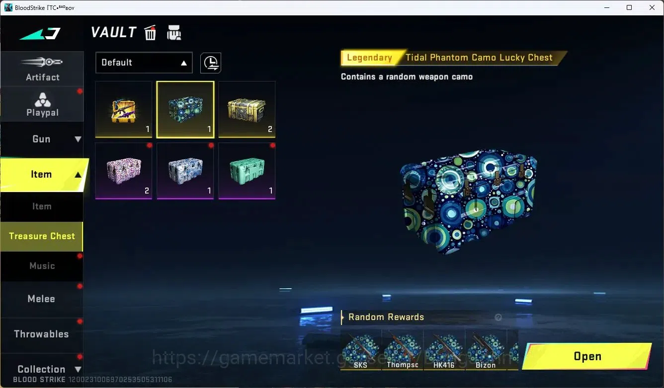 Blood Strike Accounts ASIA| 1 Eternal Desert Eagle - Scorpius|1 Limit Gu image 13