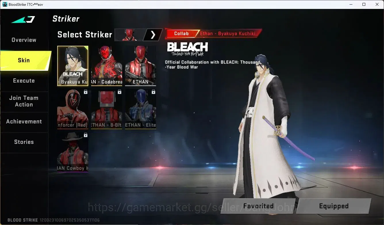 Blood Strike Accounts ASIA| 1 Eternal Desert Eagle - Scorpius|1 Limit Gu image 15