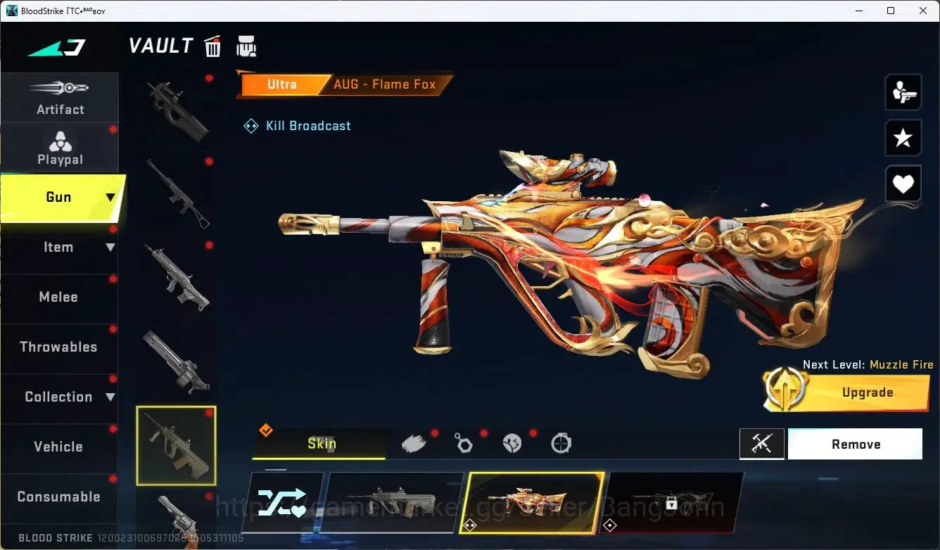 Blood Strike Accounts ASIA| 1 Eternal Desert Eagle - Scorpius|1 Limit Gu image 6