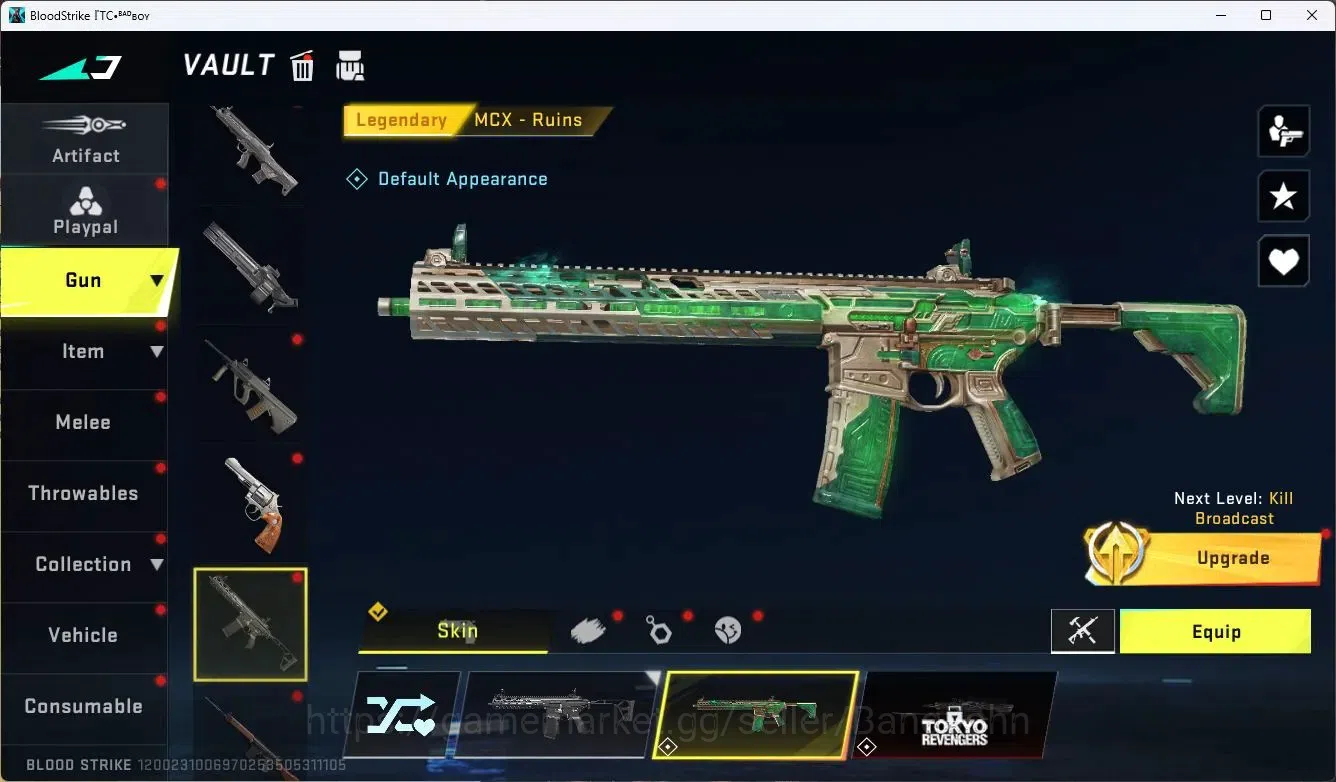 Blood Strike Accounts ASIA| 1 Eternal Desert Eagle - Scorpius|1 Limit Gu image 8
