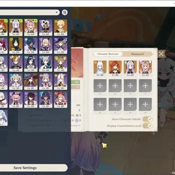 Genshin Impact Accounts Others Asia|AR 47|Rate On|4 Limited + 2(*5 Weapon)|Zibai,Citlali,Varesa,Mavuika|Male MC|Take