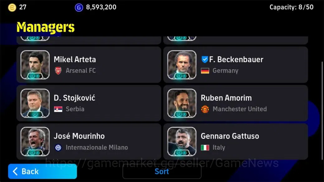 eFootball Accounts Android|16Db Gacha Pack Barca+Arsenal|Messi MSN,Ru image 3