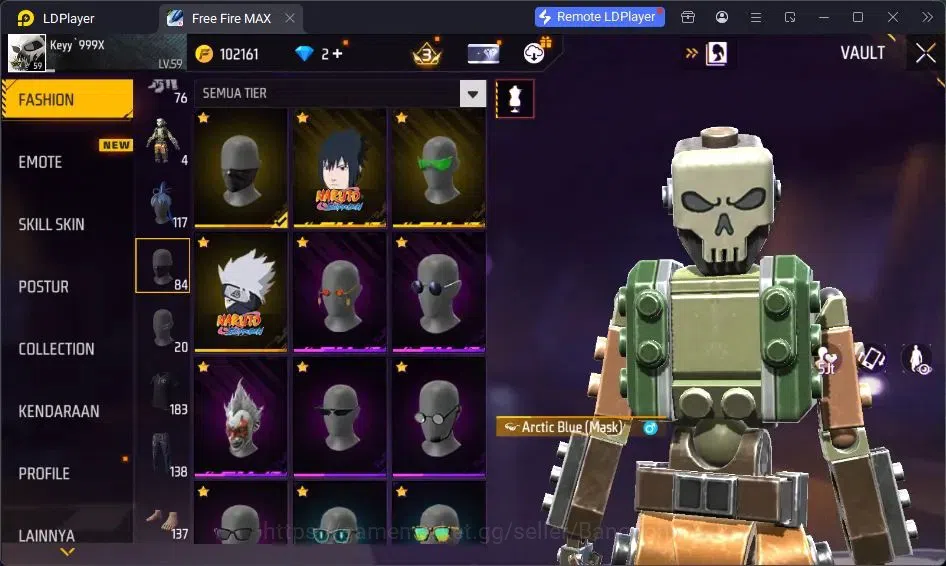 Free Fire Accounts Indonesia | Vault 183| SG Trompet| SG Streling| Ka image 19