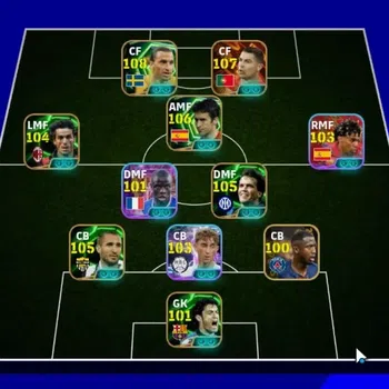 eFootball Accounts Legends & Iconic Players Android|Big Time Cristiano Ronaldo 8 Jun'25|21 Epic Zlatan