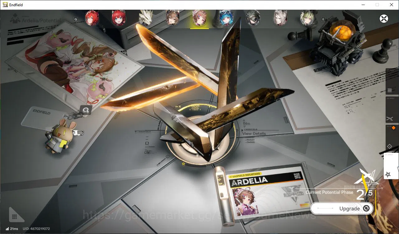 Arknights: Endfield Accounts Asia Lv51| 6 SSR [(Laevatain,Gilberta,ArdeliaP2,La image 5