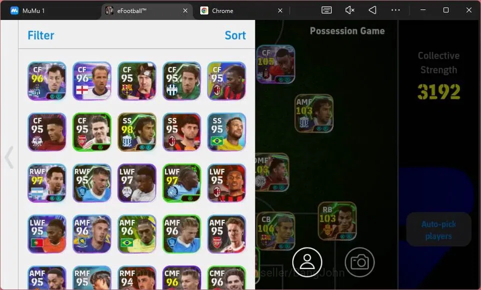 eFootball Accounts ANDROID|PW 3192|Epc Rafael Marquez|SHW Alexander I image 3