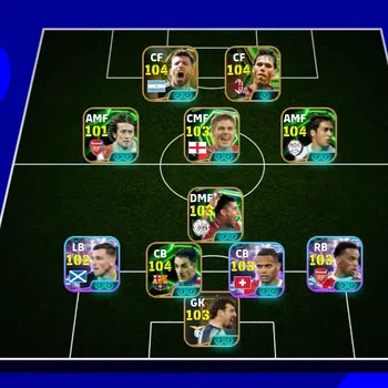 eFootball Accounts Legends & Iconic Players EFOOTBALL 2026 | EPIC VAN BASTEN,ANDERSON,F RIJKARD,S GERARD,7 MANAGER