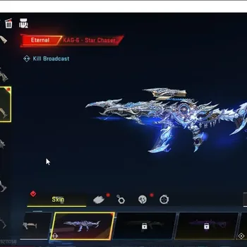 Blood Strike Accounts High-End ASIA|ETERNAL KAG-6 Star Chaser Lv2|Ultra FN2000 Phantomrift|Legendary M4A1 Violet Wraith|Log