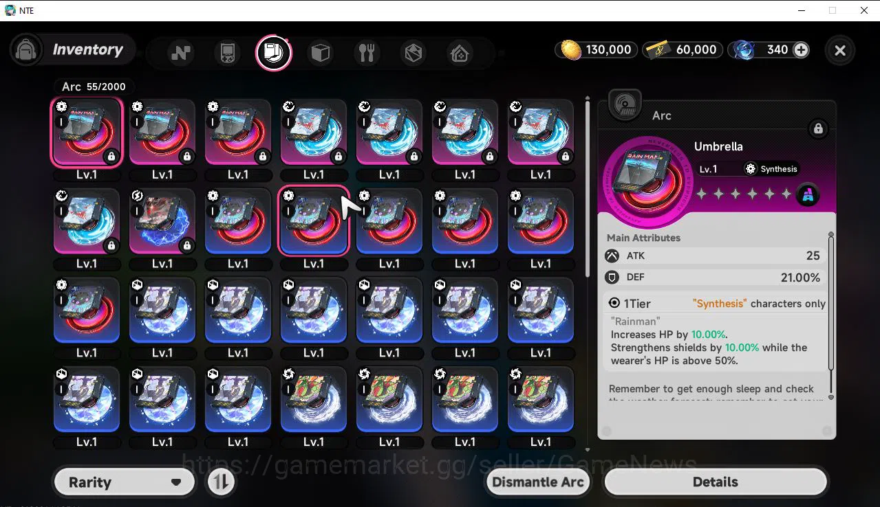 Neverness to Everness Accounts EU HL 3 | Fresh Starter Nanally + 5 SSR | Selector image 4
