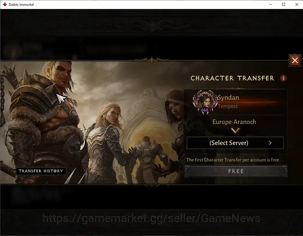 Diablo Immortal Accounts EU - aranoch|CS ON|Lv60(668)|Tempest|39k CR|Reso 3 image 2