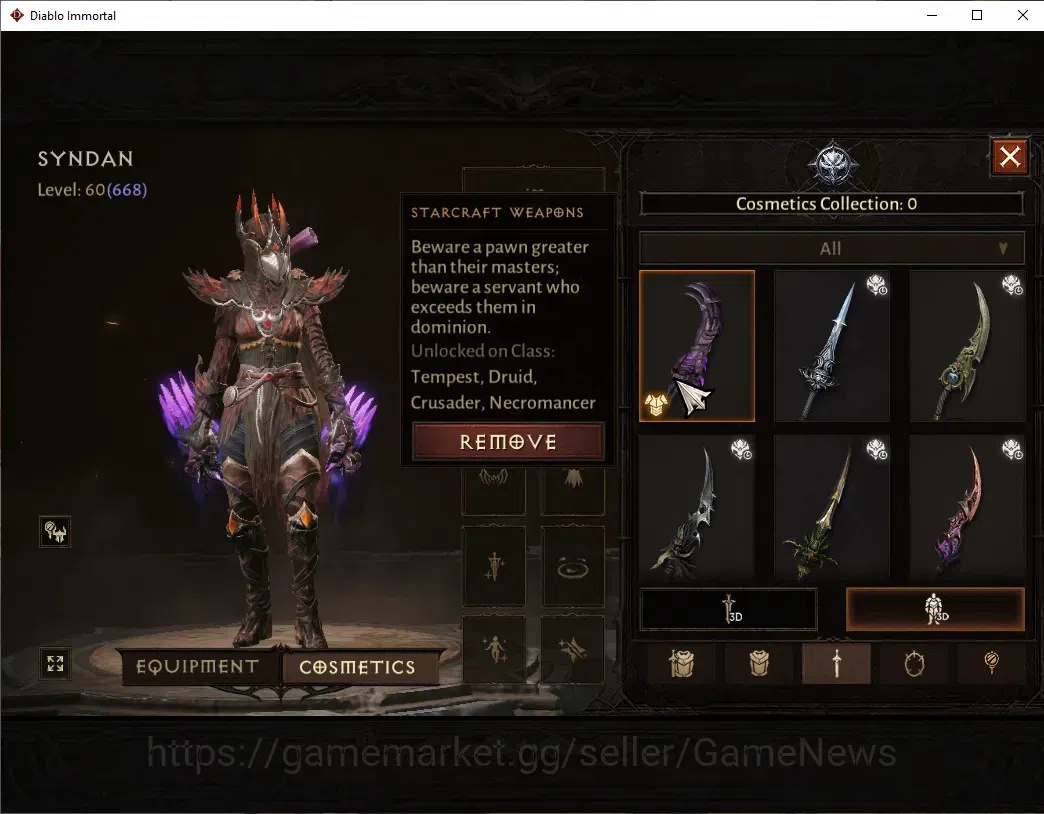 Diablo Immortal Accounts EU - aranoch|CS ON|Lv60(668)|Tempest|39k CR|Reso 3 image 9