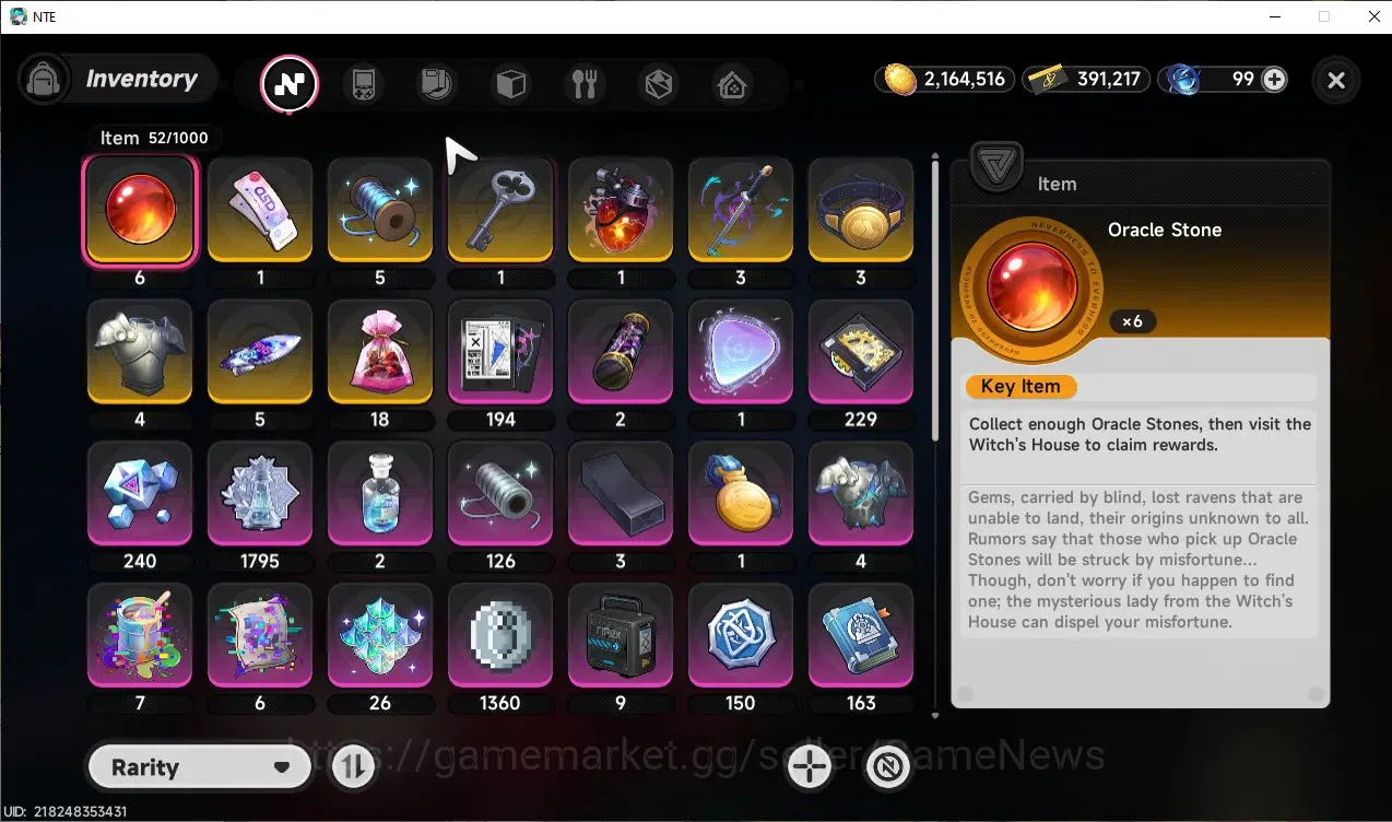 Neverness to Everness Accounts GLOBAL SEA|HL 30|TL 20|5 SSR 1 Limit[Lacrimosa+Sig image 9