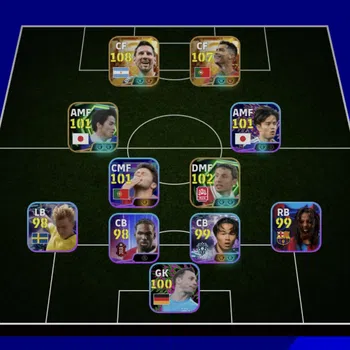 eFootball Accounts Legends & Iconic Players EFOOTBALL FULL GOAT | BIGTIME RONALDO,BIGTIME MESSI,ONO SHINJI,J NEVES,M VAN