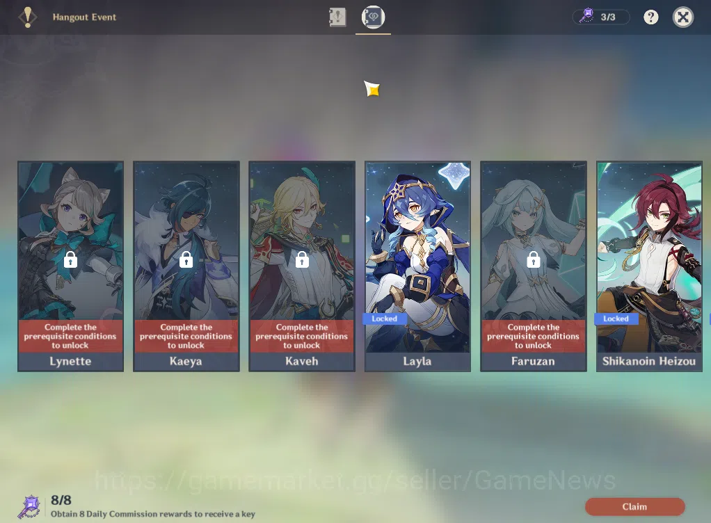 Genshin Impact Accounts ASIA|AR56|9Limited+3(*5WEP)|Neuvillette,Escoffier, image 4