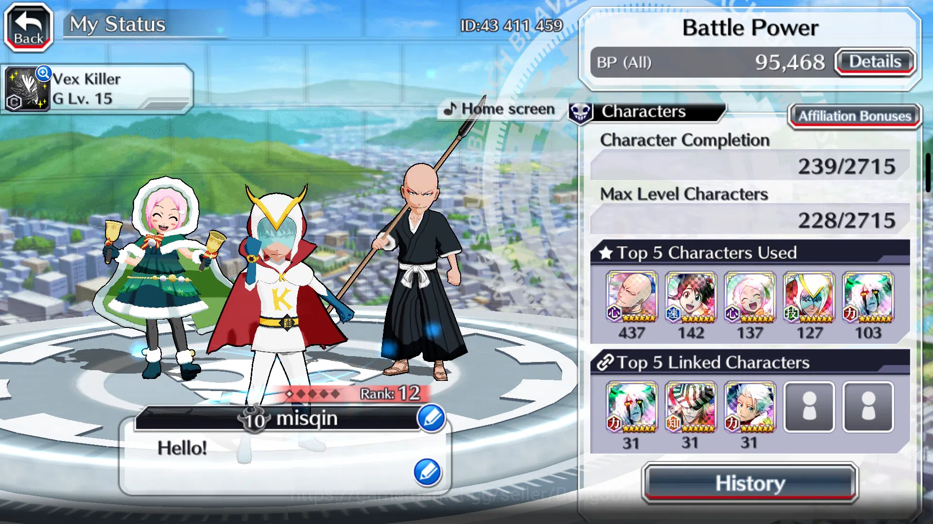 Bleach: Brave Souls Accounts Starter GLOBAL]11K Orb+Fresh All Story|Kon Karakurizer,Ichigo 2
