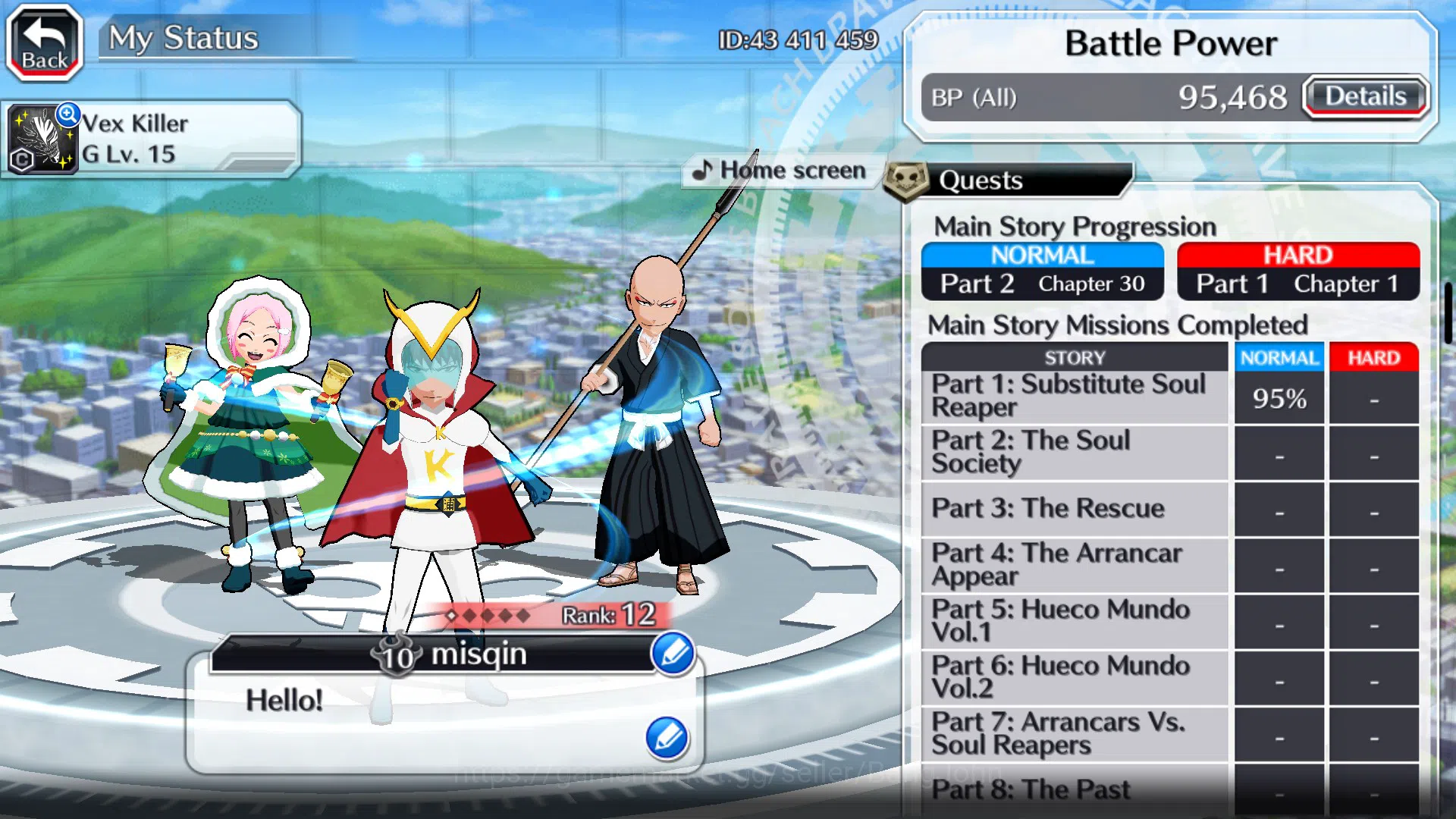 Bleach: Brave Souls Accounts Starter GLOBAL]11K Orb+Fresh All Story|Kon Karakurizer,Ichigo 3