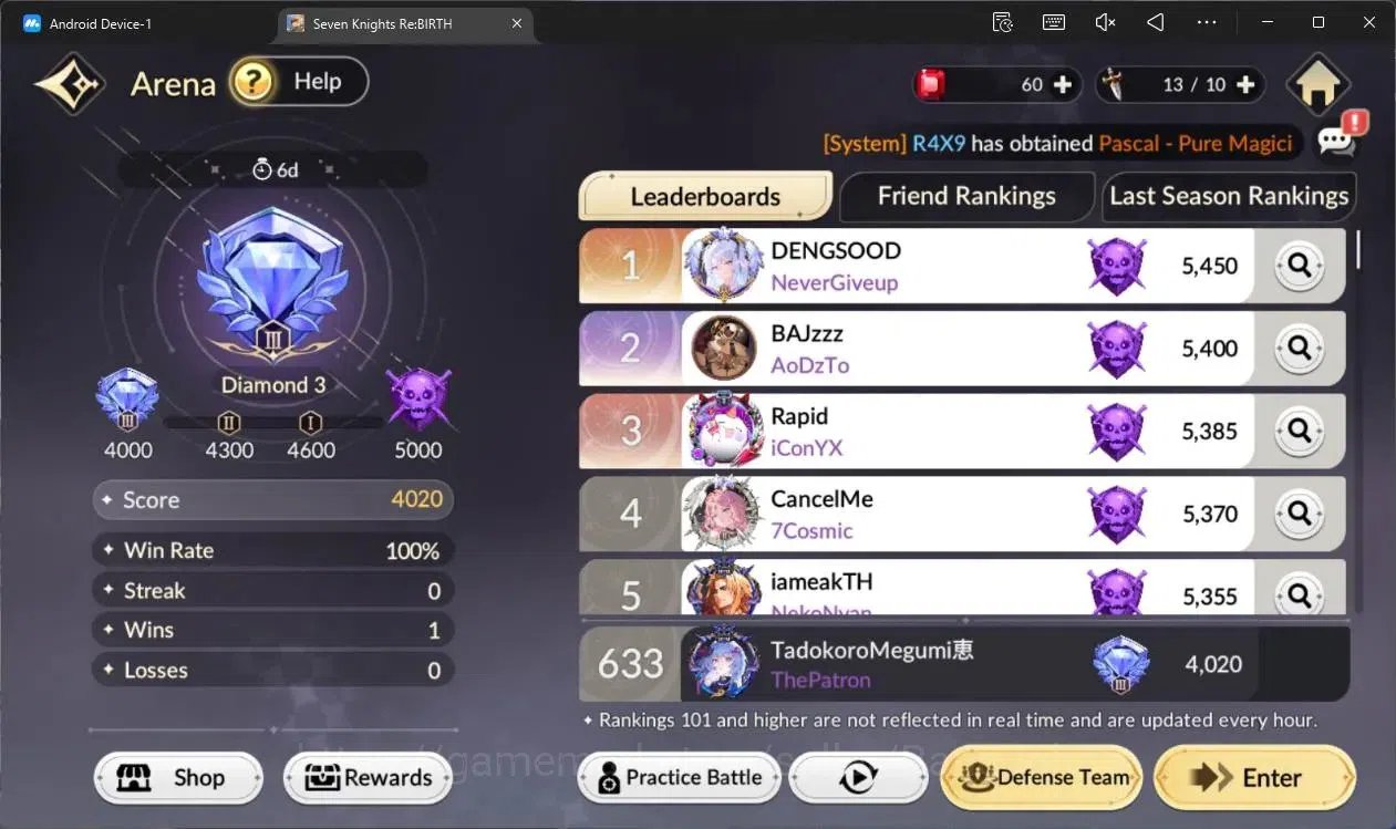 Seven Knights Re:Birth Accounts Global |5 EX7(Fai TC1,Juri TC 1,Gelidus TC1,Melia, image 14