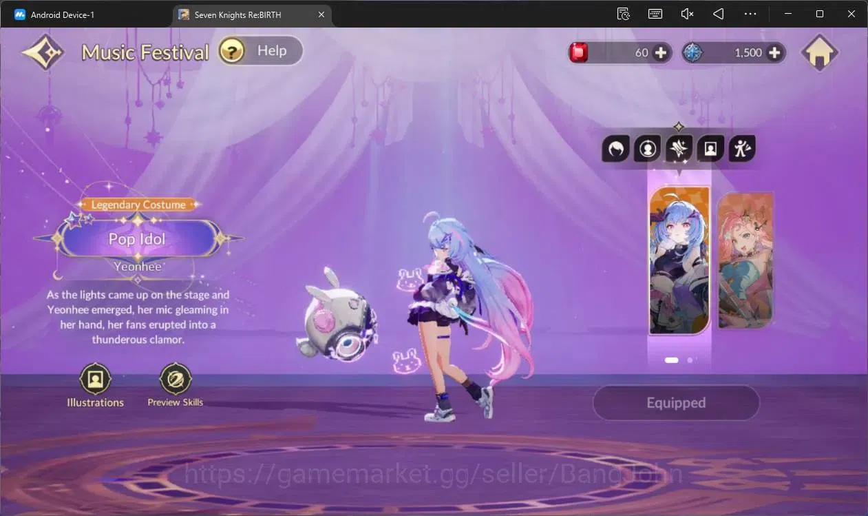 Seven Knights Re:Birth Accounts Global |5 EX7(Fai TC1,Juri TC 1,Gelidus TC1,Melia, image 15