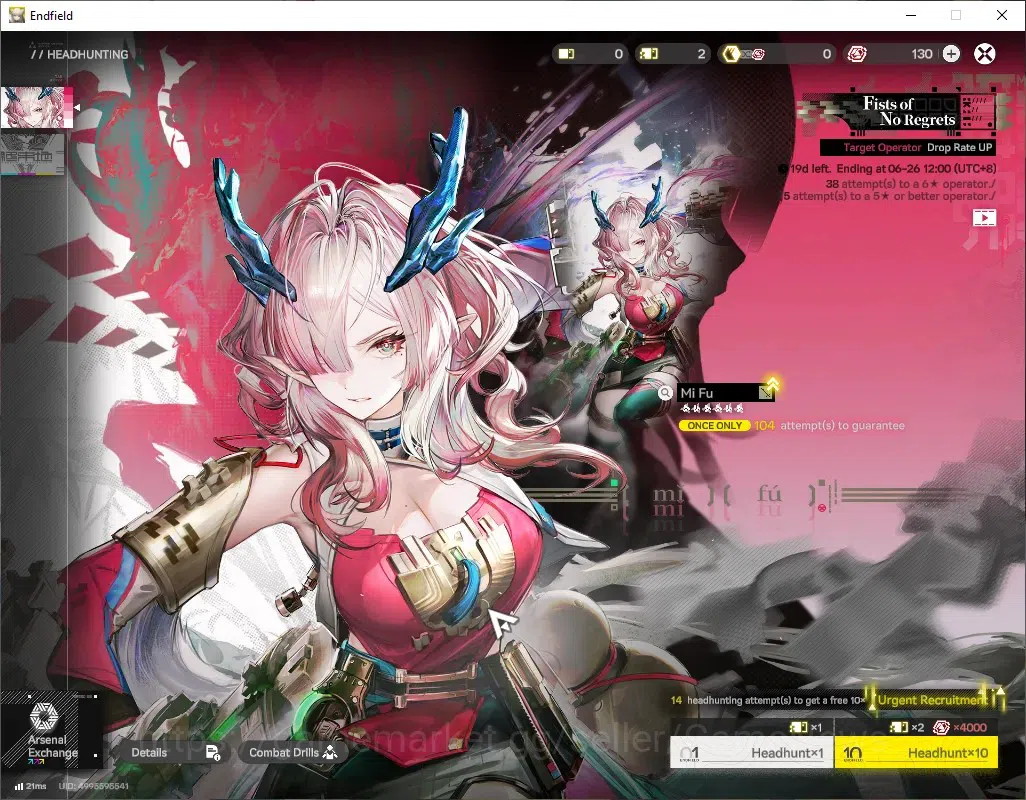 Arknights: Endfield Accounts ASIA|Lv58|9SSR(5Limit)+17(*6WEP)|[(Fangyi,Gilberta image 15