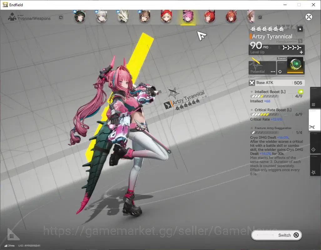 Arknights: Endfield Accounts ASIA|Lv58|9SSR(5Limit)+17(*6WEP)|[(Fangyi,Gilberta image 5