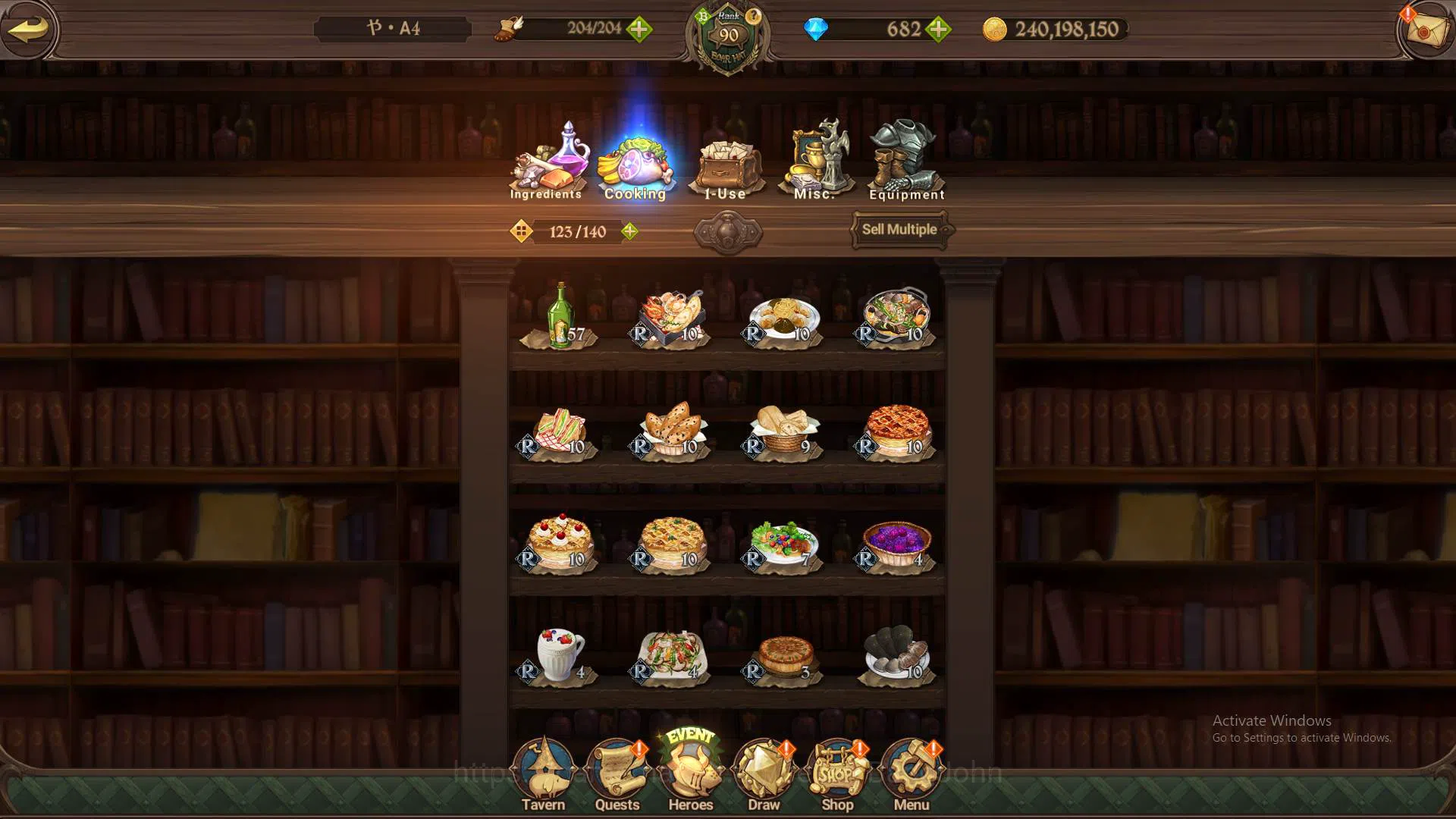 The Seven Deadly Sins: Grand Cross Accounts ASIA|793k CC|DM 682|1LR ELizabeth|UR Sabunak, Demo image 5