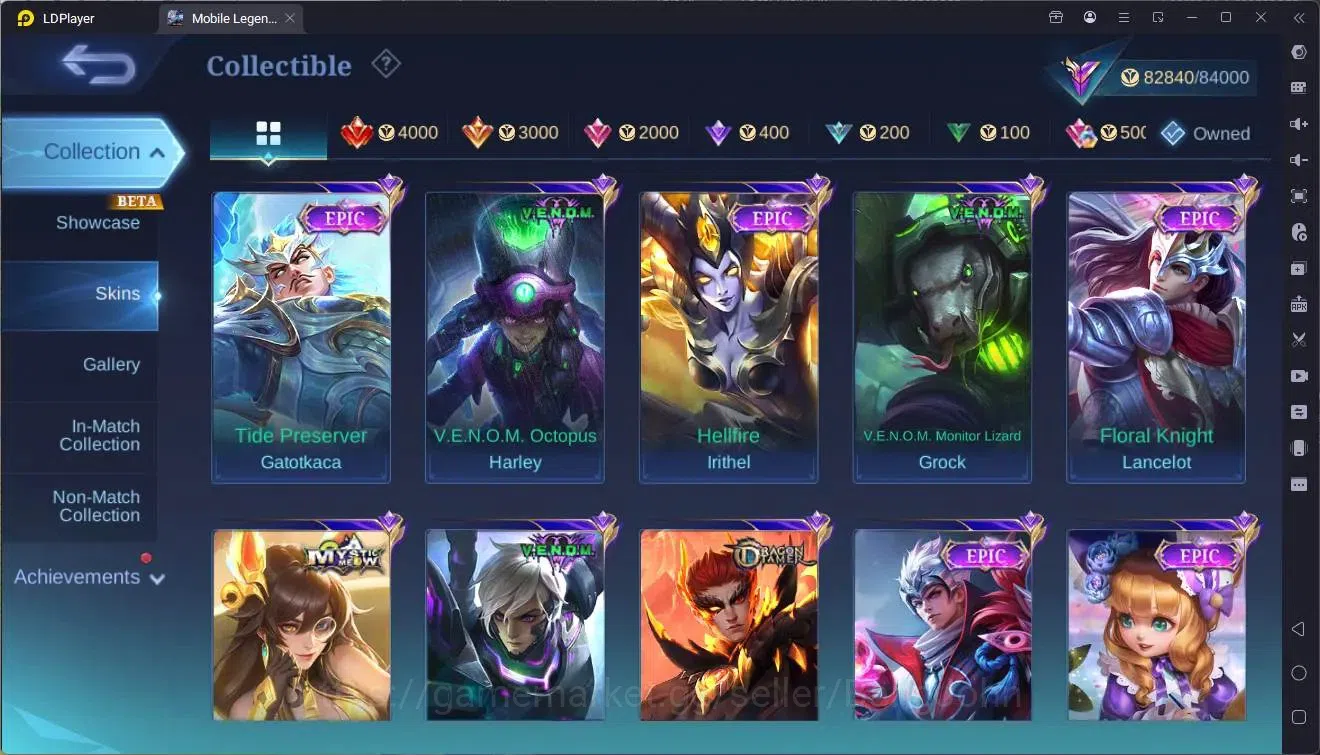 Mobile Legends: Bang Bang Accounts Global|Hero 129|Skin 292|Renowned|Prime Granger,Be image 12