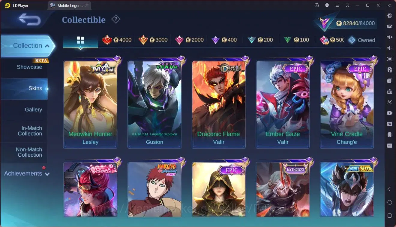 Mobile Legends: Bang Bang Accounts Global|Hero 129|Skin 292|Renowned|Prime Granger,Be image 13
