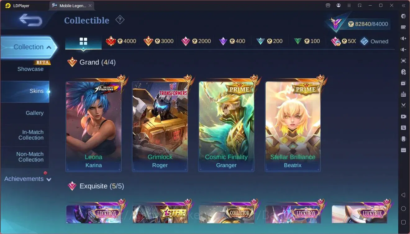 Mobile Legends: Bang Bang Accounts Global|Hero 129|Skin 292|Renowned|Prime Granger,Be image 7
