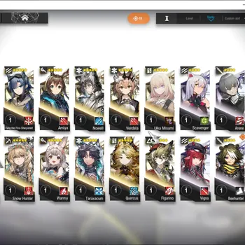 Arknights Accounts Starter Global|Starter Lv 1|55 Operator| 1 Limited SilverAsh the Reignfrost |1 Top OP Selector