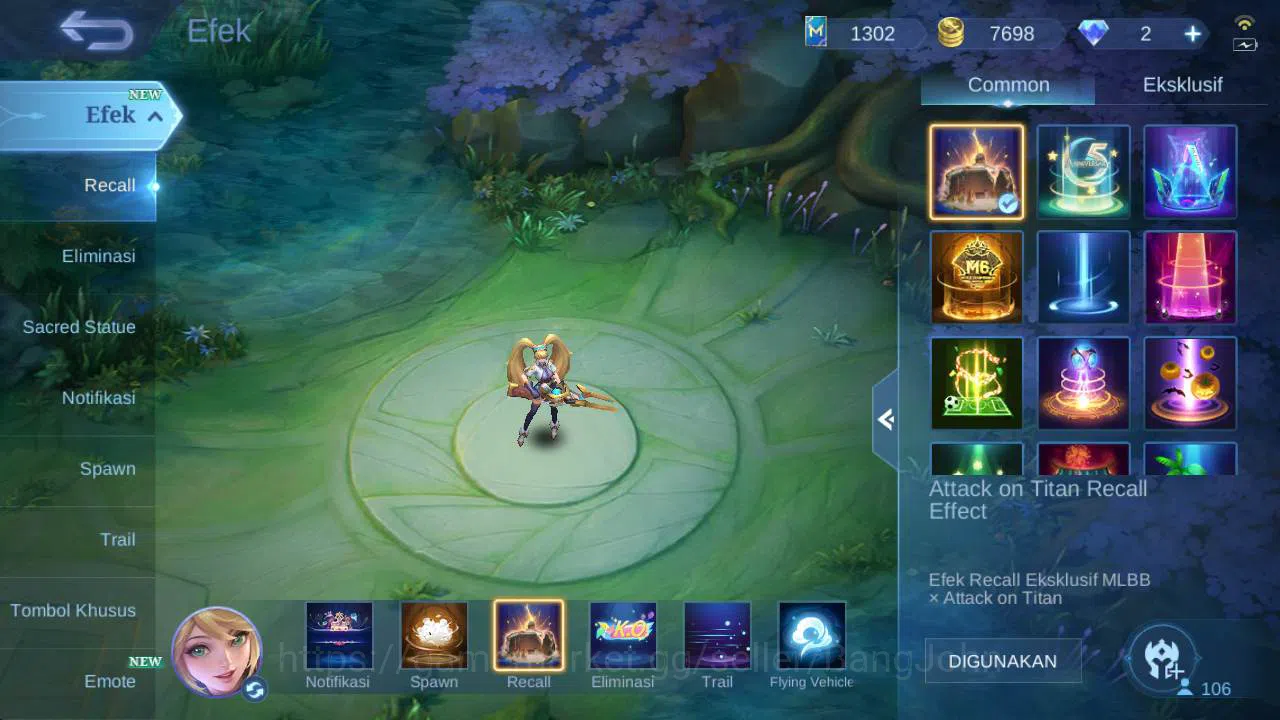 Mobile Legends: Bang Bang Accounts Global|hero 106,skin 130, LB karrie,LBorn(TG,Famnn image 4